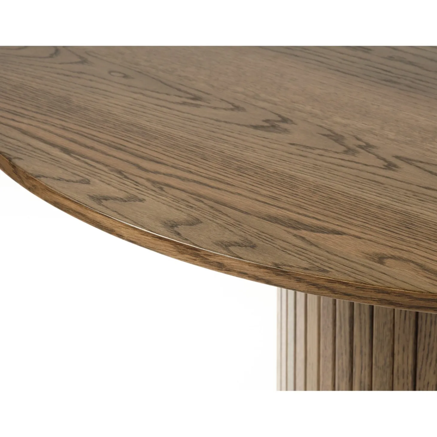 Accento Ø120 cm Matbord Rökt