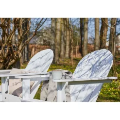 Adirondack Däckstol Vit