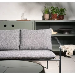 Bendt 2-sits Soffa 138x72 cm Svart/Teddy Ant