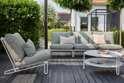 Blixt 3-sits soffa Svart/Beige