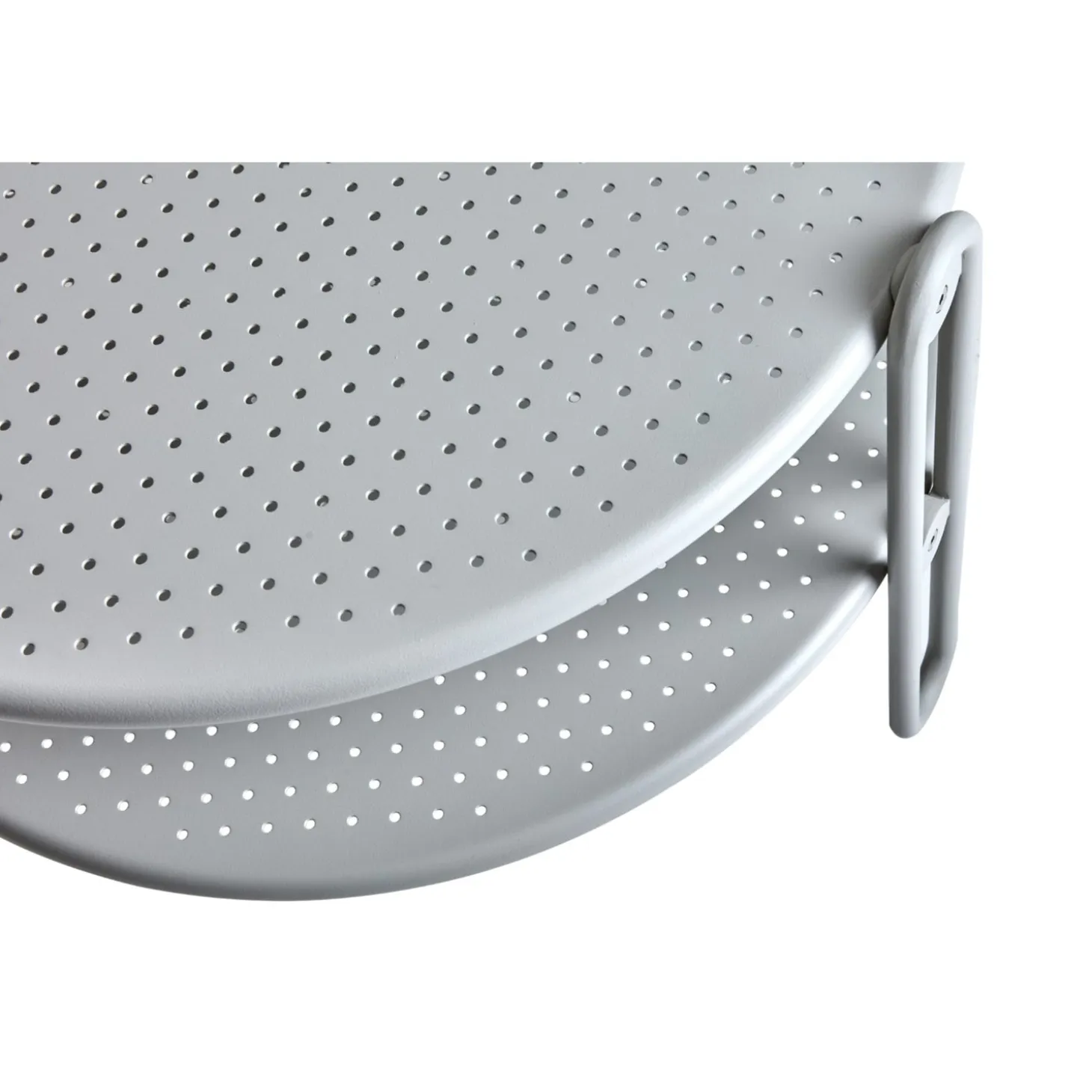 Blixt Utesoffbord 65x42 cm Light Grey