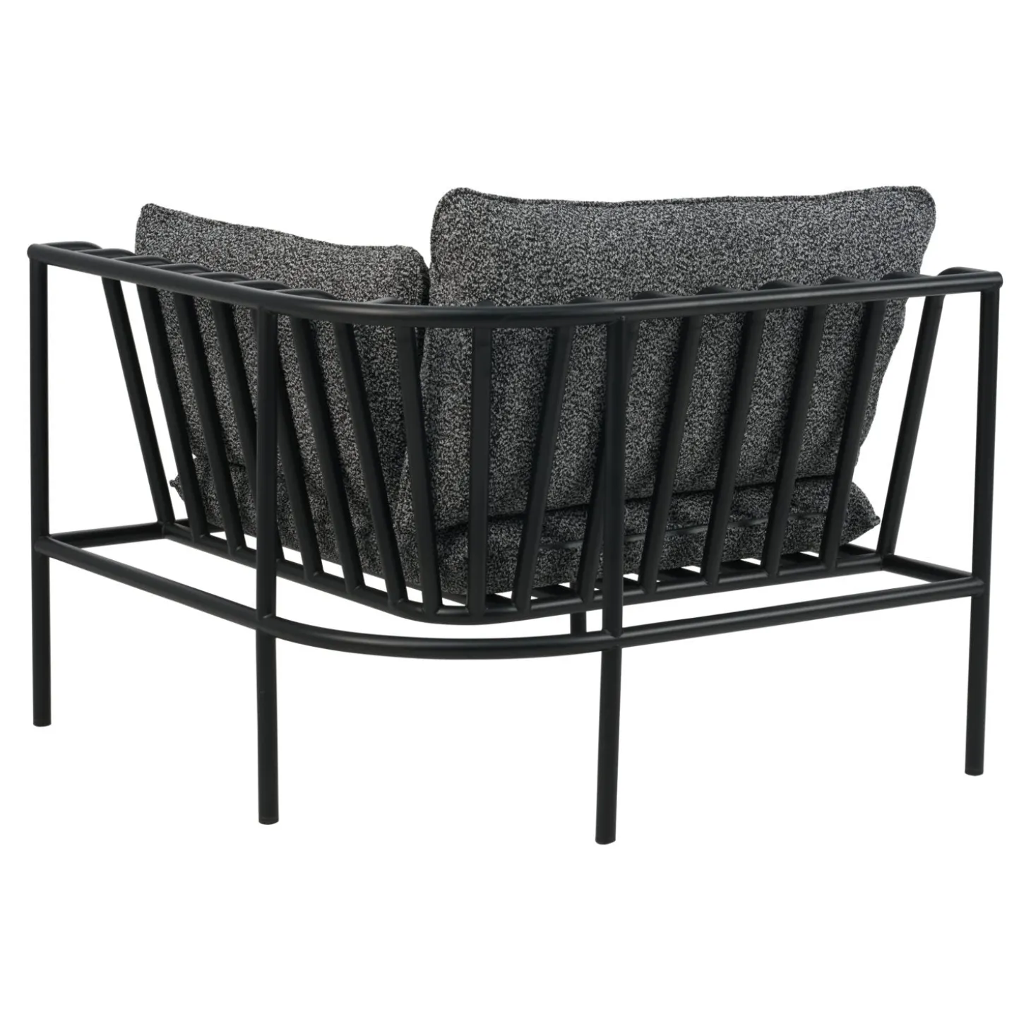 Collier 2-sits soffa Svart/Teddy Antracit