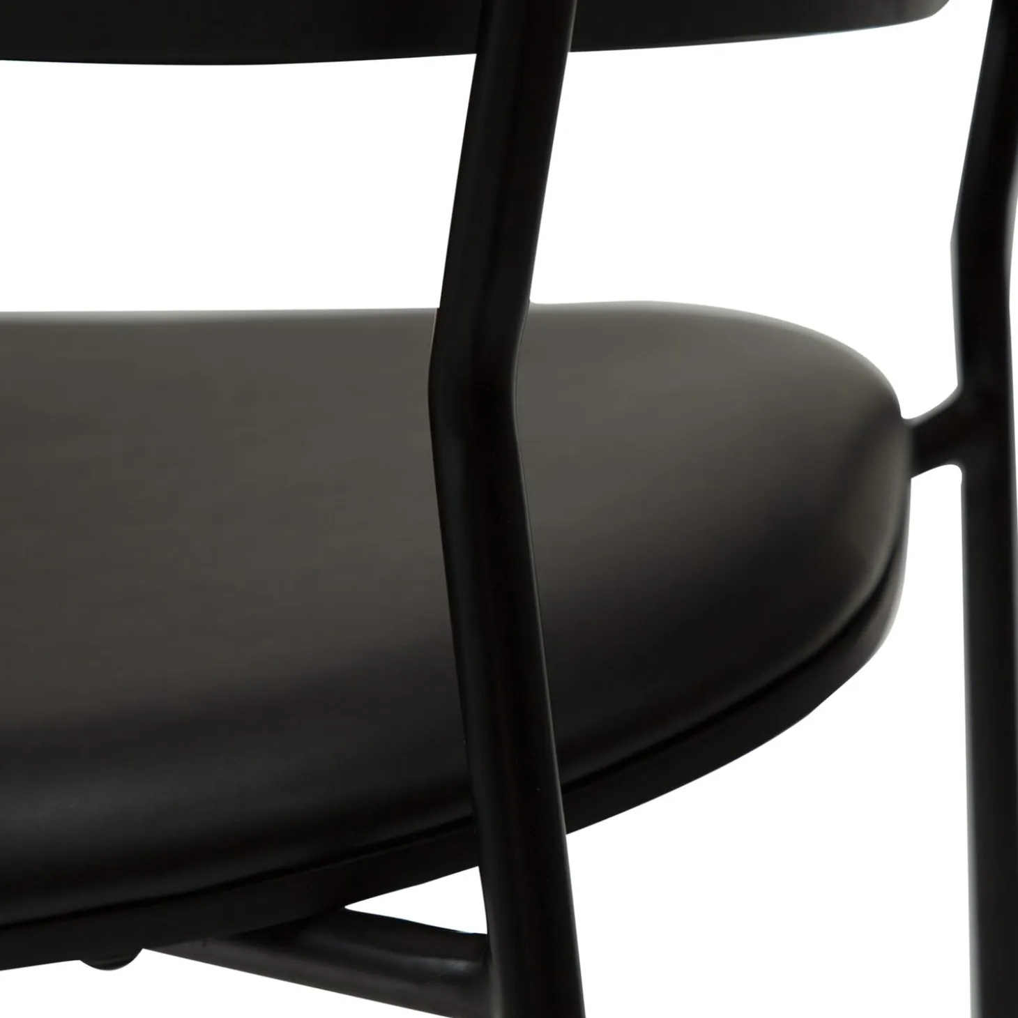 Crib Stol Vintage Black, Black Ash