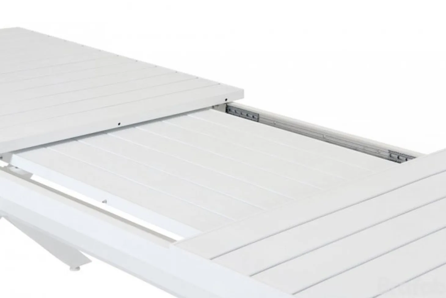 Hillmond Bord 100x160-220 cm Vit