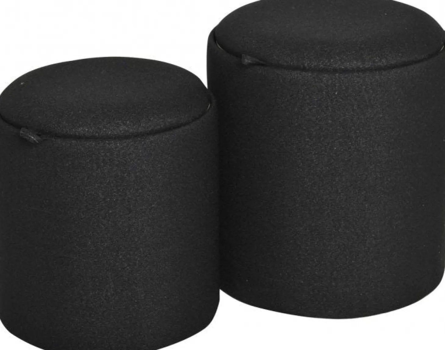 Maiko Sittpuff/Sidobord 2-pack Svart