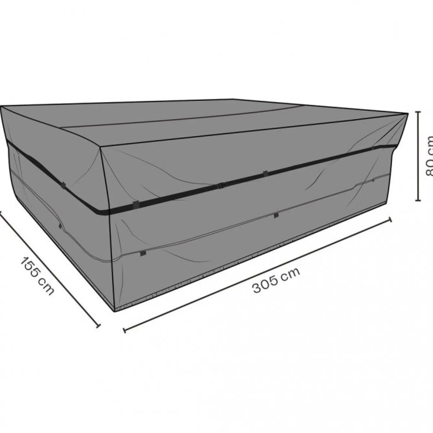 Möbelskydd Matgrupp 305x155 cm Andas