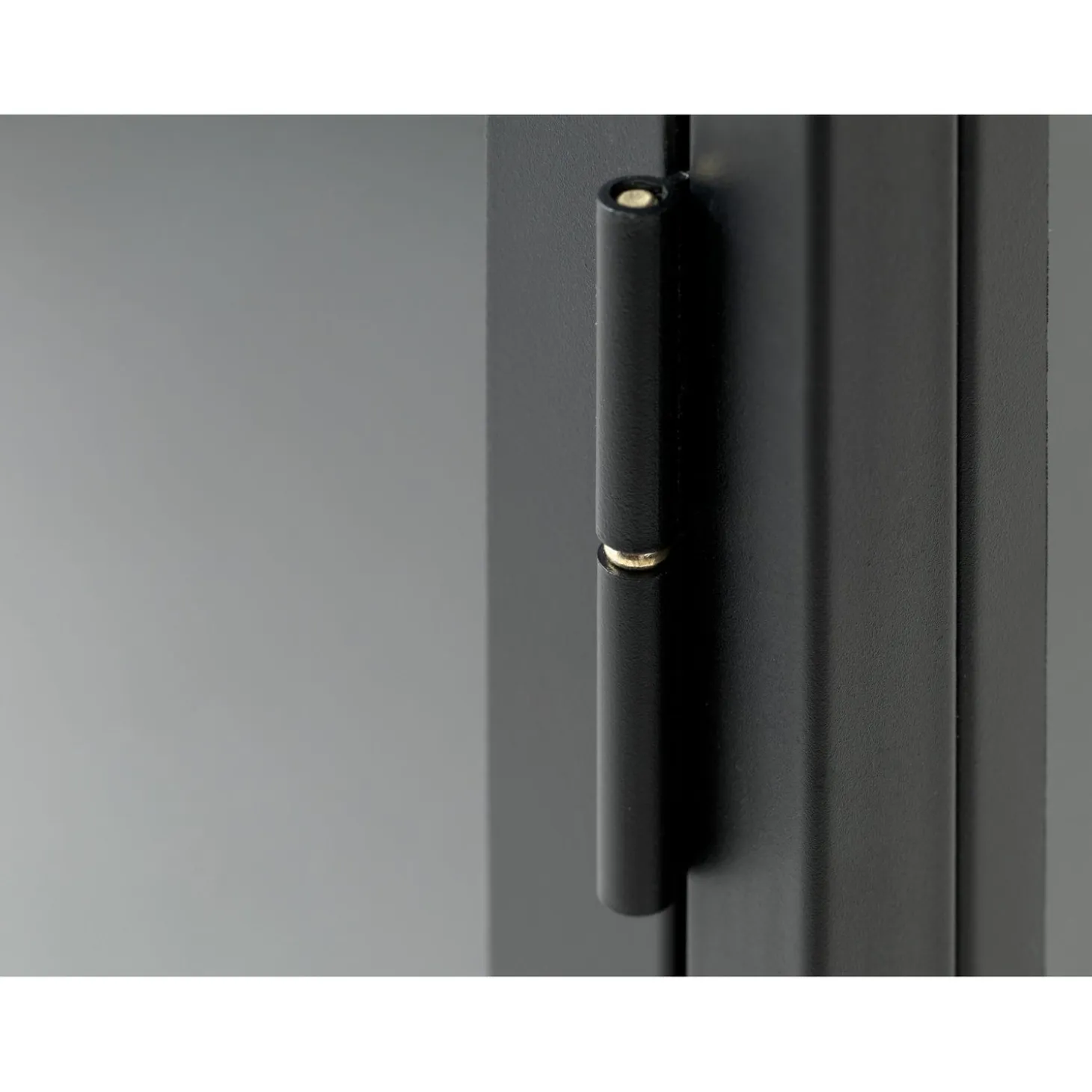 Milano Skåp 160 cm svart Glas
