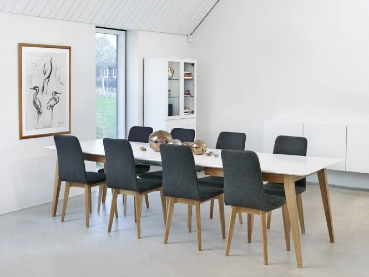 Mood Matbord 190cm Vit/Ek