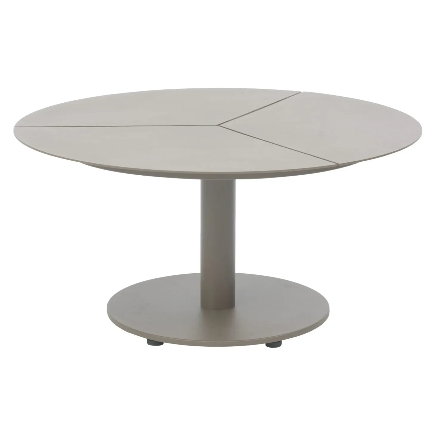 Peace Soffbord Light Grey Ø80x40 cm