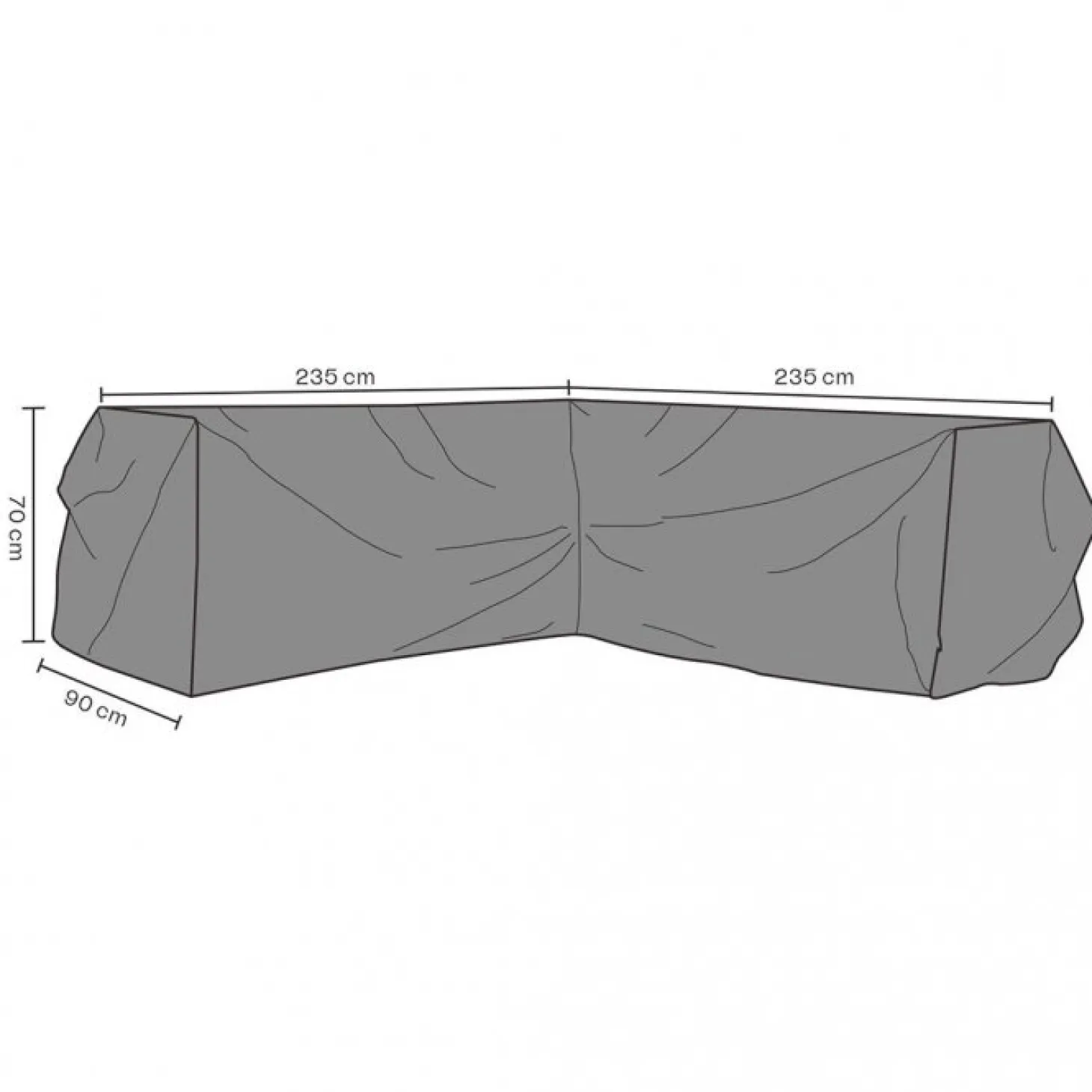 Soffskydd 235/235 cm Andas