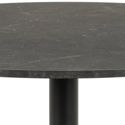 Soleil Matbord Rund 110 cm Svart