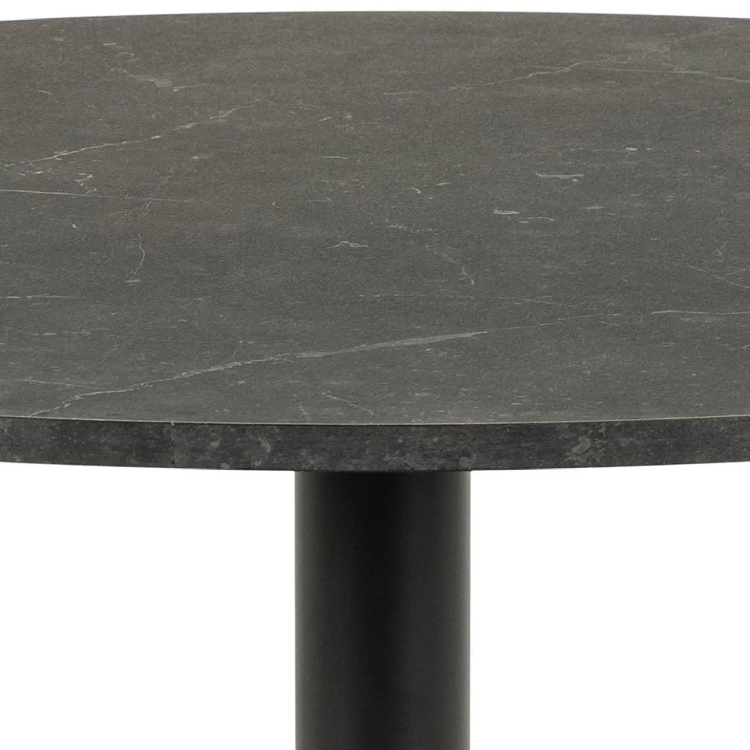 Soleil Matbord Rund 110 cm Svart