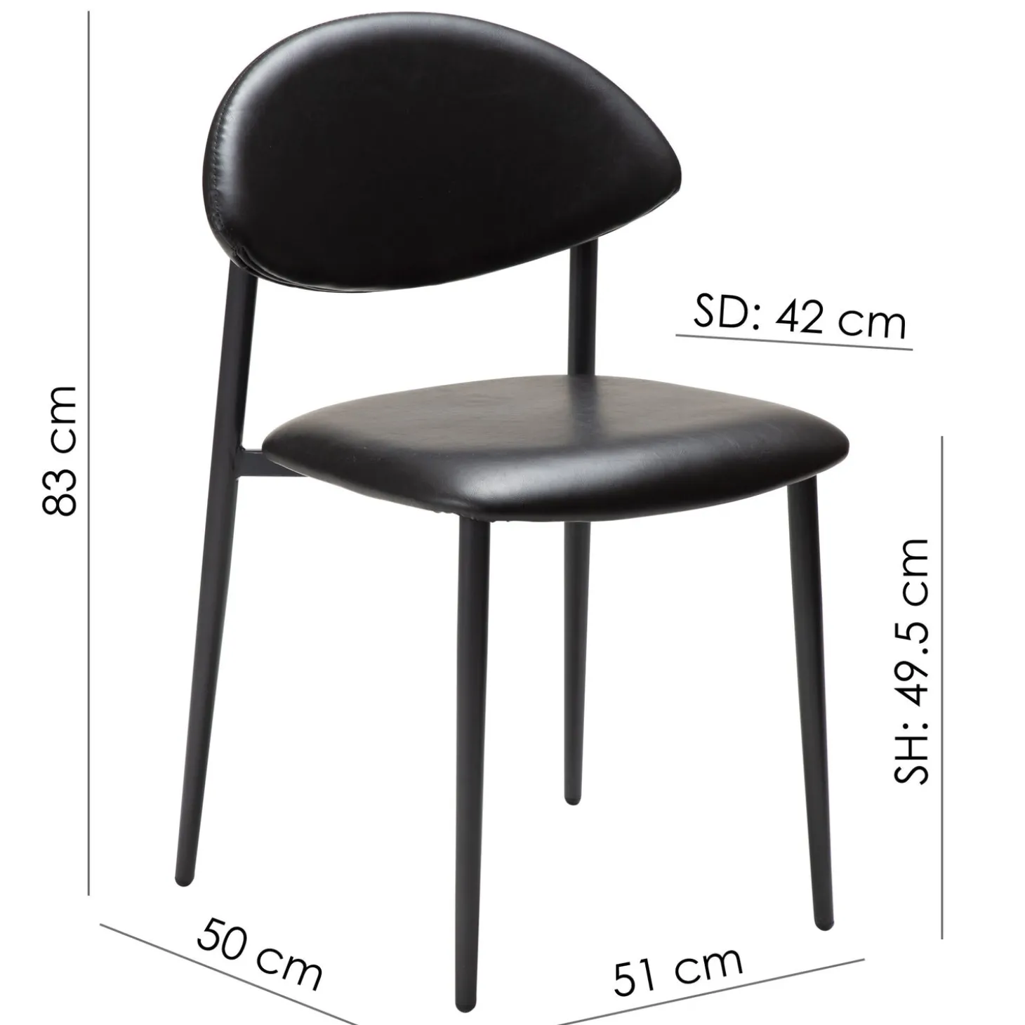 Tush Stol Vintage Black
