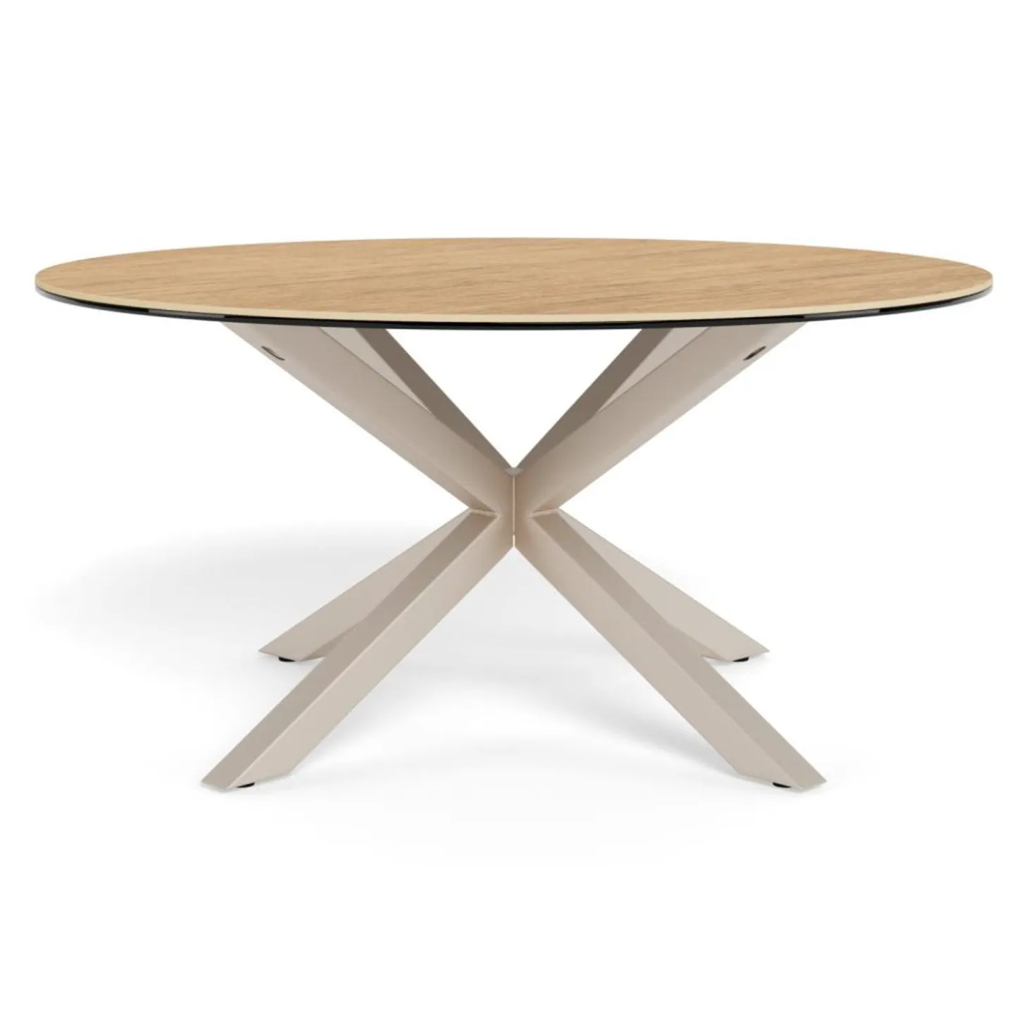 Verdun Soffbord Rund 82 cm Grå/Vildek